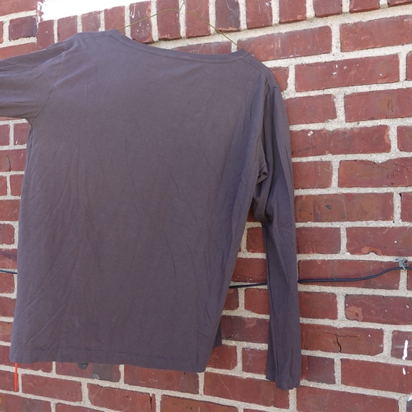 John Elliot Long Sleeve Tee Shirt Size Small -Dark Grey - Picture 4 of 6